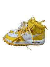 NIKE◆×OFF-WHITE/Air Force 1 Mid SP/25.5cm/YLW/DR0500-101_画像1