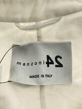 Manzoni 24◆半袖コート/38/コットン/WHT/21PM221-COS_画像3