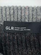 UNITED ARROWS green label relaxing◆セーター(厚手)/L/アルパカ/GRY/無地/3213-140-1315_画像3