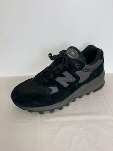 NEW BALANCE◆ローカットスニーカー/28cm/BLK/スウェード/MT580RGR