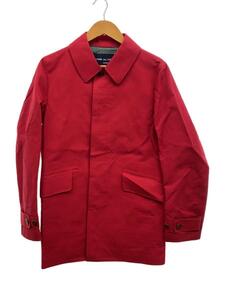 COMME des GARCONS HOMME◆コート/XS/-/RED/無地/HJ-C004