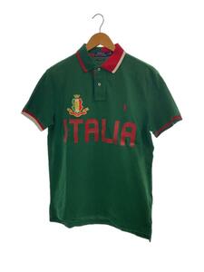 POLO RALPH LAUREN◆ポロシャツ/M/コットン/GRN