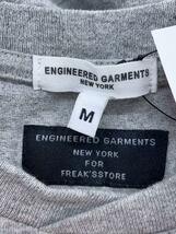 Engineered Garments◆Tシャツ/M/コットン/GRY/無地_画像3