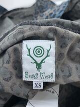South2 West8(S2W8)◆22AW/MEXICAN PARKA FLANNEL PT/パーカー/XS/コットン/NVY/LQ735_画像3