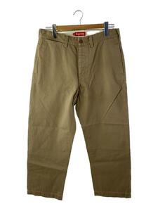 Supreme◆23FW/Chino Pant Khaki/チノパンツ/30/コットン/カーキ/無地