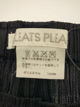 PLEATS PLEASE ISSEY MIYAKE◆2ポケットプリーツパンツ/イージーパンツ/ウエストギャザー/0/BLK/PP01-JF404_画像4