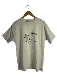 REMI RELIEF◆Tシャツ/M/コットン/WHT/プリント/1R9001