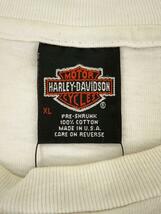 HARLEY DAVIDSON◆Tシャツ/XL/コットン/WHT/プリント_画像3