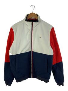 TOMMY HILFIGER◆ジャケット/S/ポリエステル/WHT/DM0DM06747-901