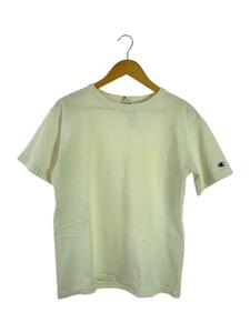 Champion◆USA製/Tシャツ/M/コットン/WHT/無地/T1011