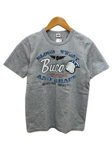BUCO◆Tシャツ/M/コットン/GRY