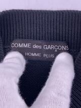 COMME des GARCONS HOMME PLUS◆セーター(厚手)/-/コットン/BLK/無地/PN-110020_画像3