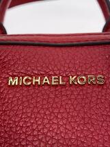 MICHAEL KORS◆ベッドフォード/ショルダーバッグ/レザー/RED_画像5