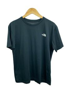 THE NORTH FACE◆S/S LOGO CAMO TEE_ショートスリーブ ロゴ カモ ティー/L/コットン/BLK