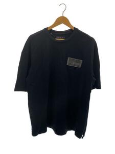 GUESS◆Tシャツ/L/コットン/BLK/ブラック/半袖/トップス/