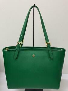 TORY BURCH◆トートバッグ/-/GRN