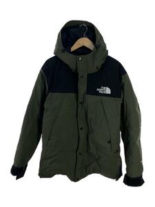 THE NORTH FACE◆MOUNTAIN DOWN JACKET_マウンテンダウンジャケット/XL/ナイロン/KHK/無地