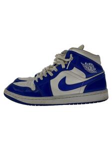 NIKE◆AIR JORDAN 1 MID_エア ジョーダン 1 ミッド/28.5cm/WHT