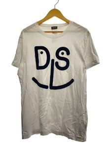 DIESEL◆Tシャツ/XL/コットン/WHT