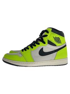 NIKE◆AIR JORDAN 1 RETRO HIGH OG_エアジョーダン 1 レトロ ハイ OG/28cm/YLW