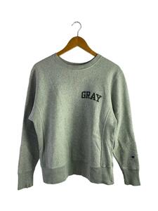 Champion◆スウェット/M/コットン/GRY/青単色