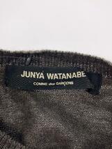 JUNYA WATANABE COMME des GARCONS◆クルーネックニット/セーター/ウール/ブラウン/JK-N008/リボンニット_画像3