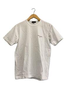 COMME des GARCONS HOMME◆Tシャツ/S/コットン/WHT/アニマル/HI-T009