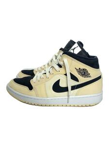 NIKE◆AIR JORDAN 1 MID_エアジョーダン 1 ミッド/27cm/ベージュ//