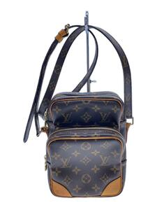 LOUIS VUITTON◆アマゾン_モノグラム・キャンバス_BRW/PVC/ブラウン/M45236/TH0093