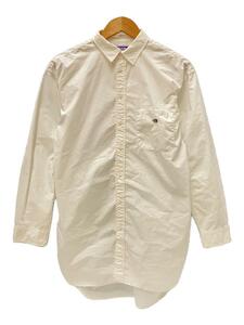 THE NORTH FACE PURPLE LABEL◆COTTON POLYESTER TYPEWRITER SHIRT/M/コットン/WHT/無地