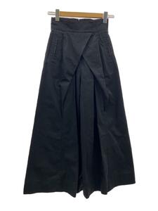 kei shirahata* wide pants /0/19AW/ cotton / black / plain 
