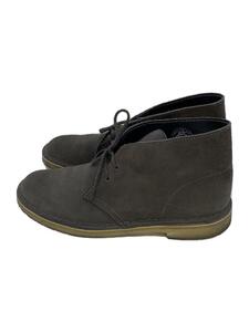 Clarks◆DESERT BOOT/チャッカブーツ/US8/BRW/スウェード/31695