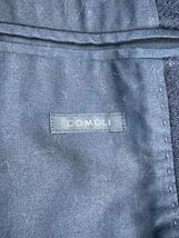 COMOLI◆19aw/ショールカラーコート/コート/1/ウール/ネイビー/Q03-04009_画像3