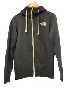 THE NORTH FACE◆REARVIEW FULLZIP HOODIE_リアビューフルジップフーディ/S/コットン/BLK