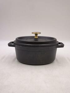 Staub* saucepan / size :18cm/BLK/LA COCOTTE/17