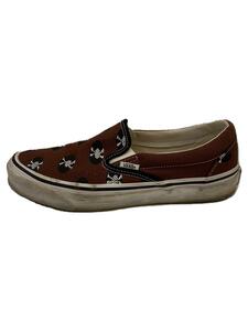 VANS VAULT◆×WACKO MARIA/スリッポン/ローカットスニーカー/26cm/BRW/キャンバス/VN0A45JK592