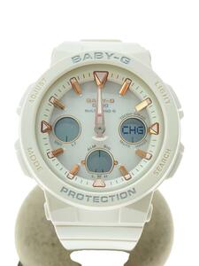 CASIO* solar wristwatch *Baby-G/ Digi-Ana /WHT