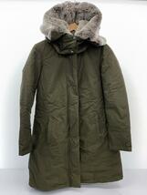 Woolrich◆ロングダウンジャケット/XS/コットン/KHK_画像1