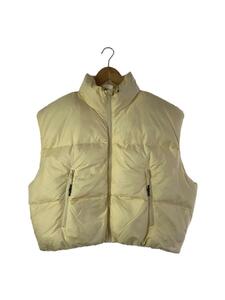 JANE SMITH* down vest /one/ nylon /IVO/ plain /22WVE-427L