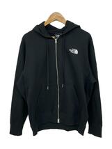 THE NORTH FACE◆SQUARE LOGO FULL ZIP/ジップパーカー/XXL/ポリエステル/BLK/NT12335_画像1