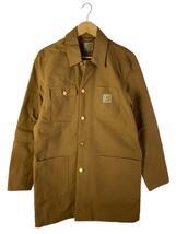 Carhartt◆Long Chore Coat/コート/S/コットン/ブラウン_画像1