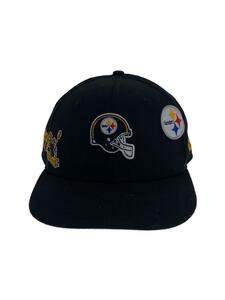 NEW ERA◆×JUST DON/キャップ/7 1/4/NFL/steelers