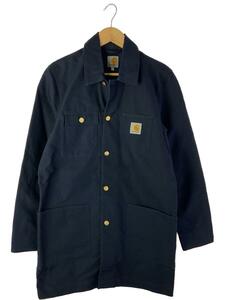 Carhartt◆Long Chore Coat/コート/S/コットン/ネイビー