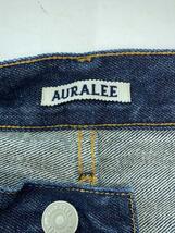 AURALEE◆HARD TWIST DENIM WIDE PANTS/ボトム/32/コットン/IDG/A22SP03DM_画像4