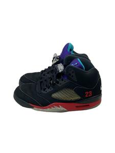 NIKE◆AIR JORDAN 5 RETRO_エアジョーダン 5 レトロ/27cm/BLK