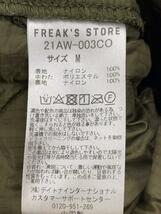 FREAK’S STORE◆コート/M/ナイロン/KHK/無地/21AW-003CO_画像5