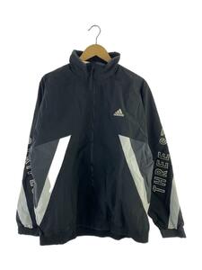 adidas◆ウーブンジャケット/ナイロンジャケット/XXL/ナイロン/BLK/IS5146