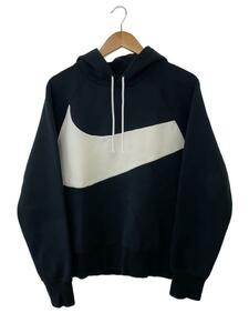 NIKE◆NSW SWOOSH TECH FLEECE PULLOVER/パーカー/S/コットン/BLK