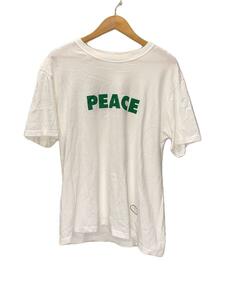 TANGTANG◆Tシャツ/L/コットン/WHT/PEACE