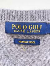 POLO GOLF◆セーター(薄手)/XL/ウール/GRY/211572258022_画像3